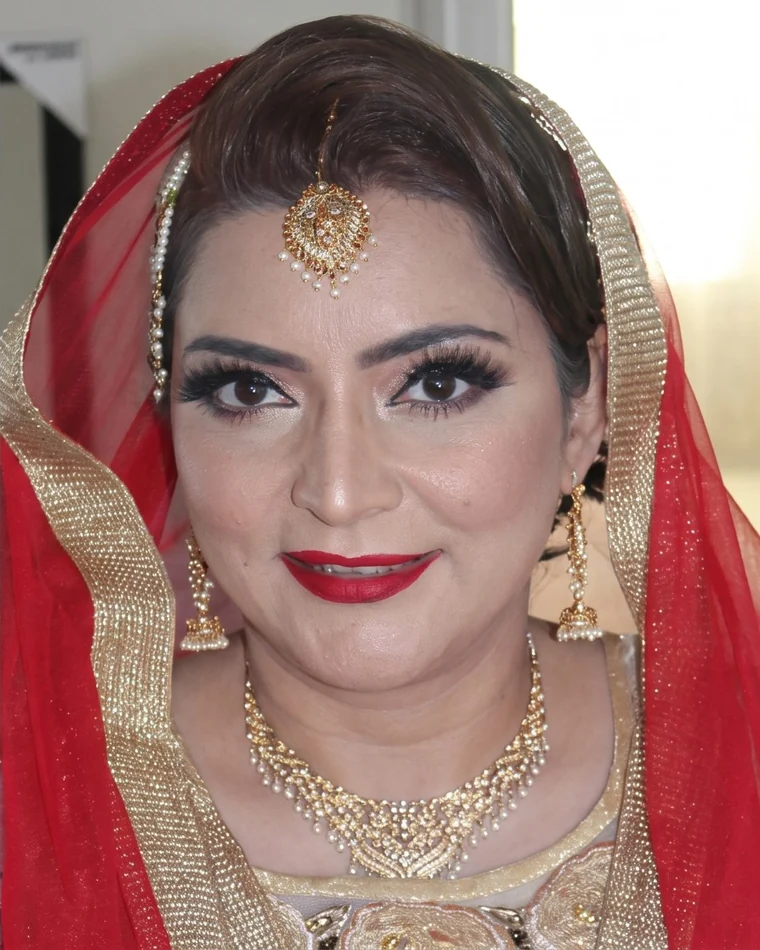 After, by Bridal Art Studio - Walima - red and gold