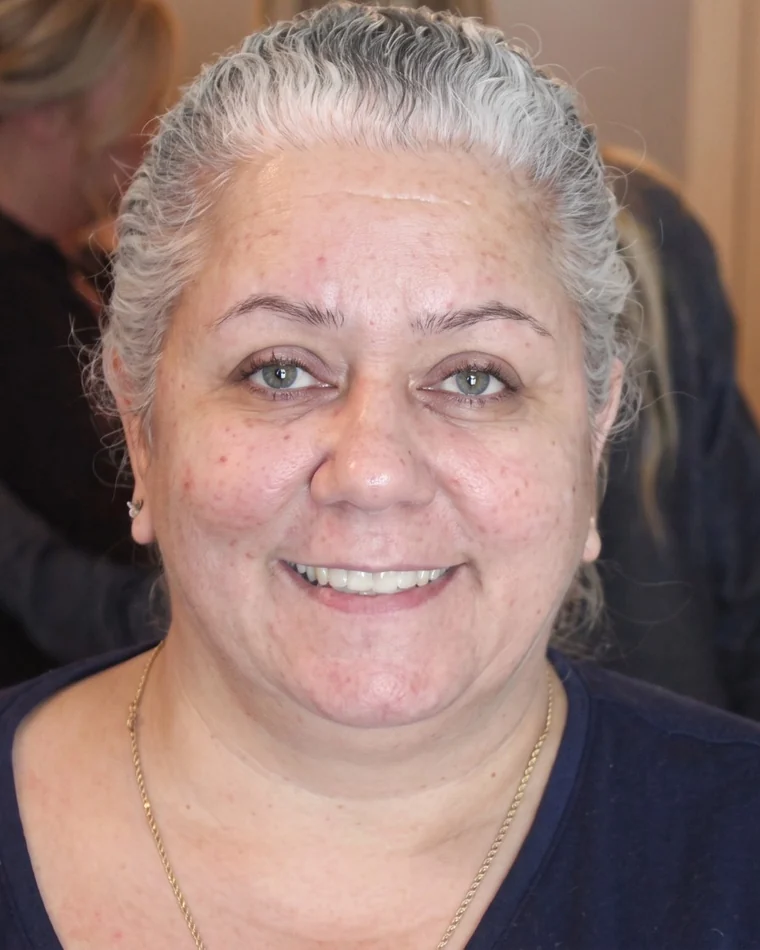 Before makeup - Guest glam
