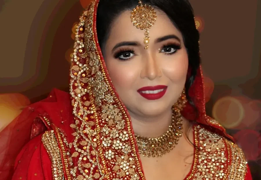 Bridal hair and makeup by Bridal Art Studio, Sugar Land