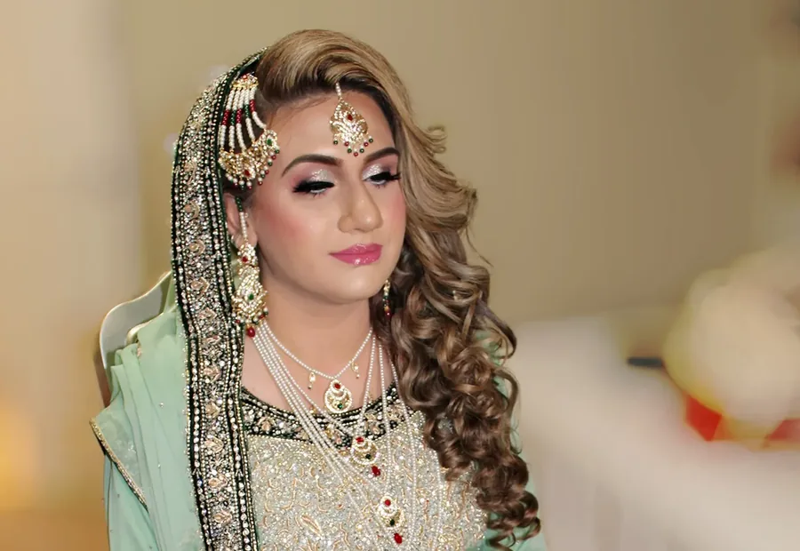Bridal hair and makeup by Bridal Art Studio, Sugar Land