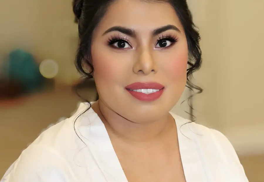 Bridal hair and makeup by Bridal Art Studio, Sugar Land