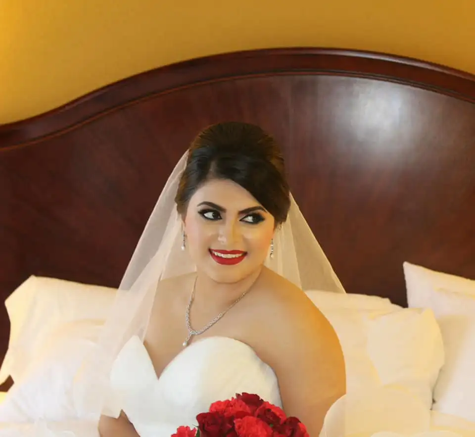 Bridal hair and makeup by Bridal Art Studio, Sugar Land