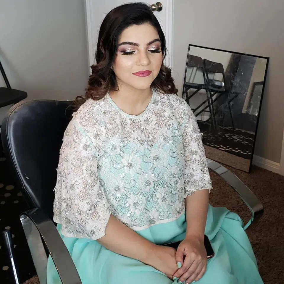 Party and guest makeup by Bridal Art Studio