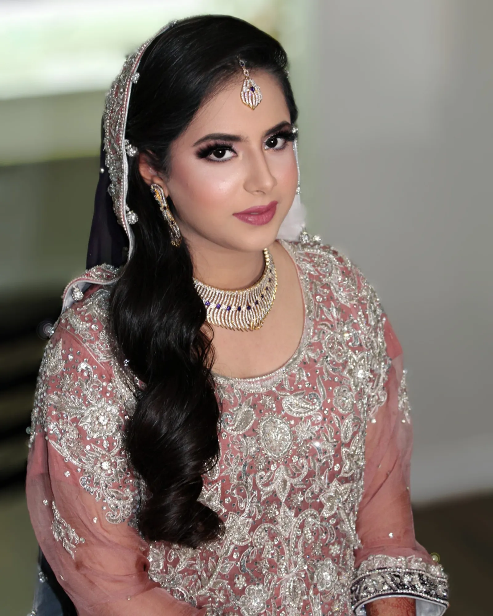 Bridal hair and makeup by Bridal Art Studio, Sugar Land