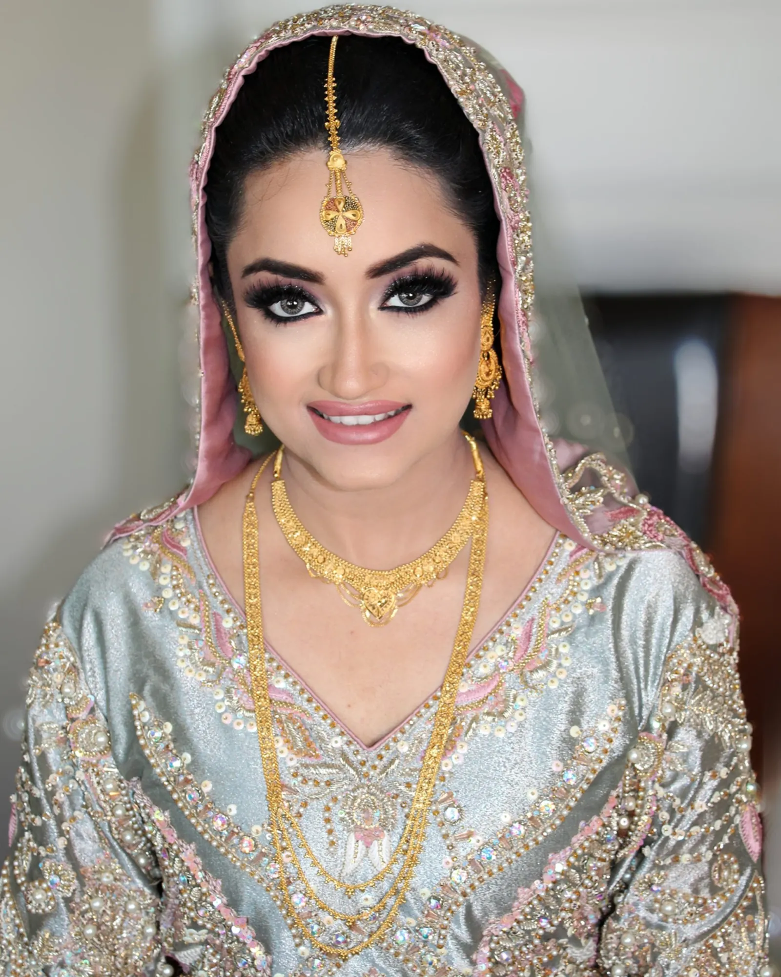 Bridal hair and makeup by Bridal Art Studio, Sugar Land