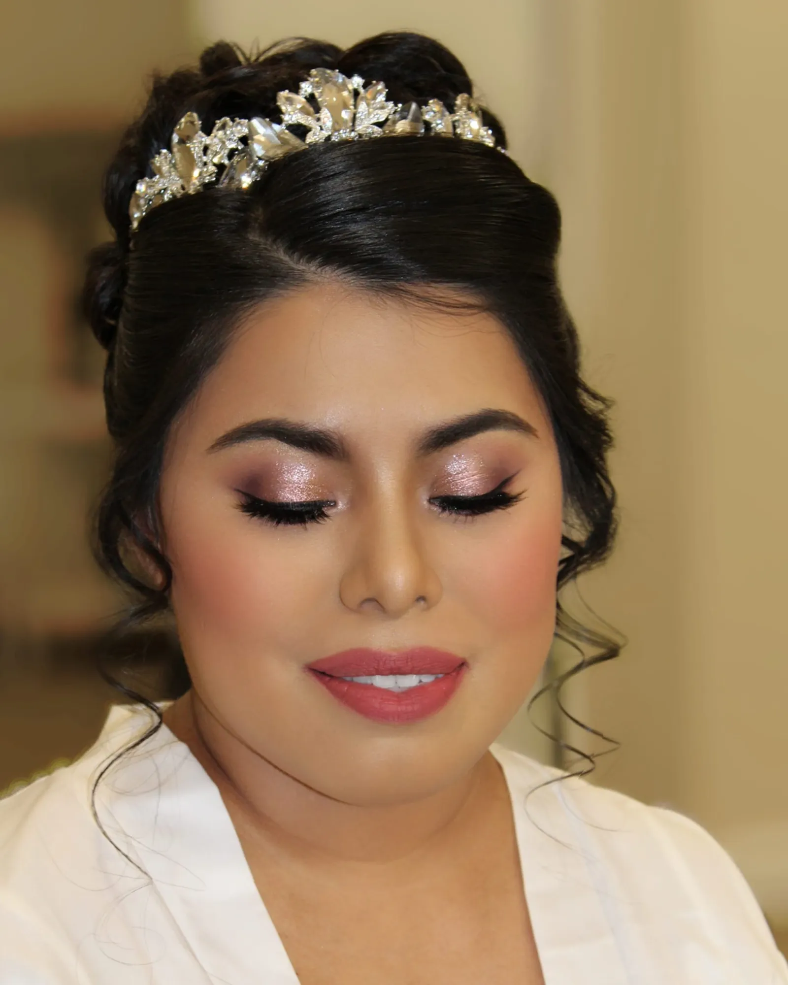 Bridal hair set by Bridal Art Studio