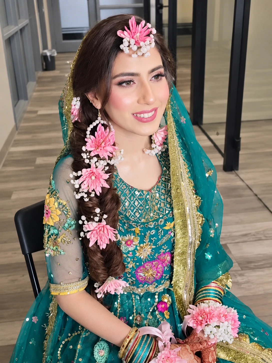 Bridal hair and makeup by Bridal Art Studio, Sugar Land