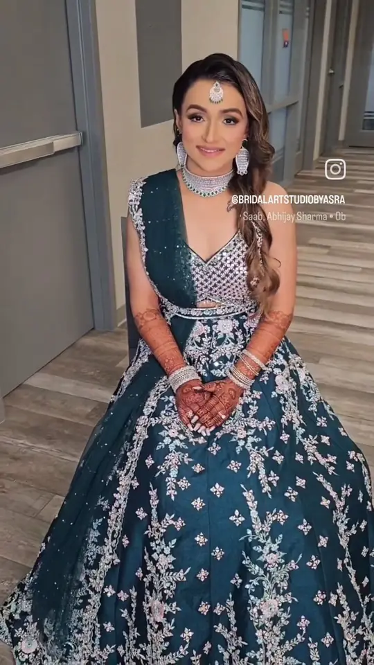 Cover frame of an Instagram reel by Bridal Art Studio