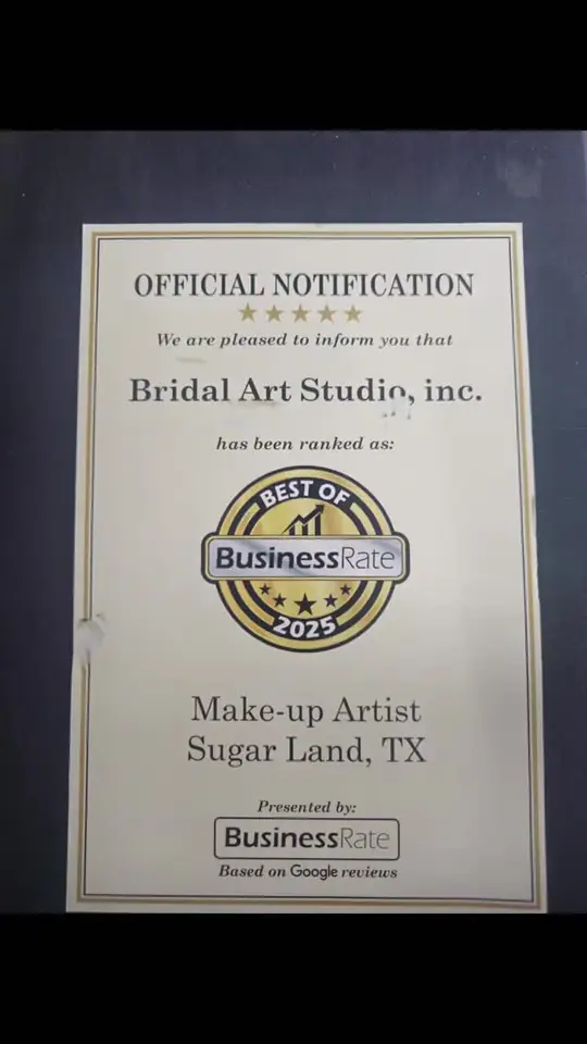 Cover frame of an Instagram reel by Bridal Art Studio