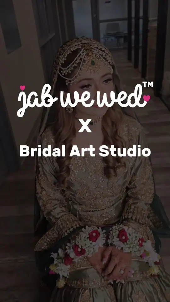 Cover frame of an Instagram reel by Bridal Art Studio