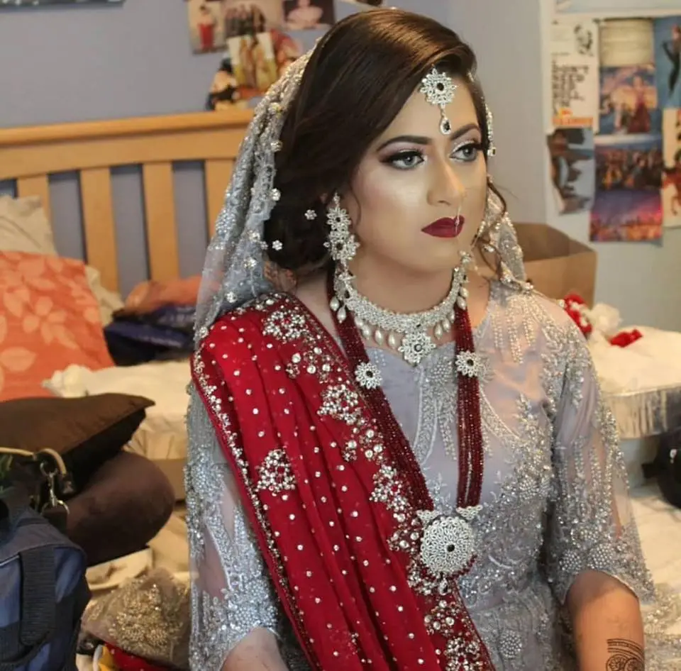 Bridal hair and makeup by Bridal Art Studio, Sugar Land